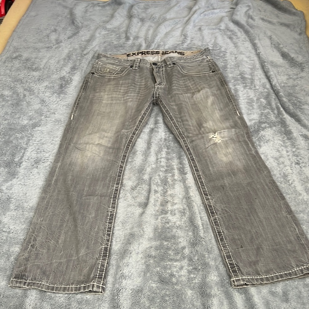 Men’s grey denim